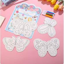 6/12/30 张涂鸦着色卡、艺术绘画卡、小奖品、涂鸦卡适合学校、家庭、派对、精美 DIY 礼物 - 随机颜色和款式 - 彩色 - 查看 7