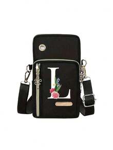 Bolso de teléfono para mujer, mini bolso bandolera, monedero vertical, brazalete deportivo/muñequera para correr, mini bolso bandolera casual para teléfono con orificio para auriculares, adecuado para damas de oficina elegantes, estudiantes universitarias, empresarios, viajeros, trabajadores de oficina, gran regalo para aniversario, parejas, cumpleaños, San Valentín, Navidad, Acción de Gracias, Día del Maestro - Multicolor - Ver 17