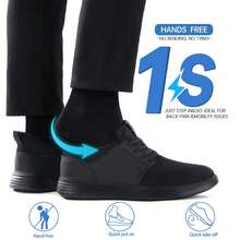 Non Slip Work Shoes For Women Slip Resistant Work Shoe For Womens Men Slip On Waterproof Sneakers Water Resistant Zapatos Trabajo Kitchen Chef Shoes Food Service - Black - View 3