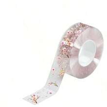 1 Rollo de cinta selladora transparente y resistente al agua - Autoadhesiva, resistente a la humedad, tira de protección contra fugas, adecuada para cocina, baño, paredes de esquina y encimeras, grado resistente al agua, en forma de cinta