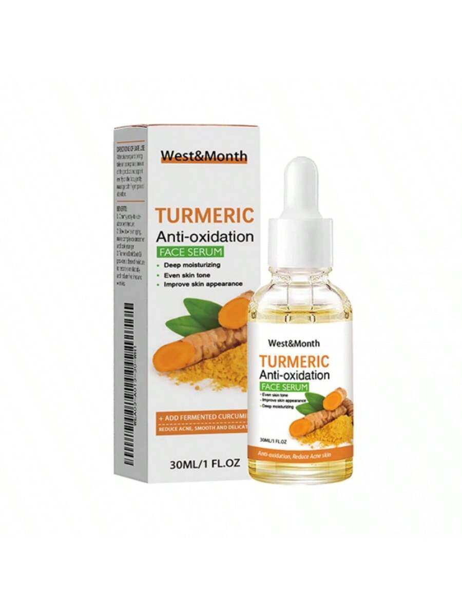 Suero facial antioxidante de cúrcuma