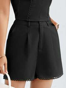 Women Two-Piece Outfits - 黑色 - 查看 4