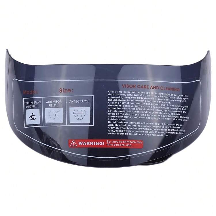 Motorcycle Helmet Windshield - Anti-Scratch Visor Replacement For AGV K5/K3SV - Marrón - Añade 1
