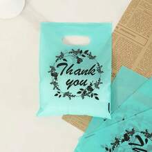 50pcs Thank You Gift Bags, Wedding Party Birthday Gift Bags, Jewelry Cosmetics Packaging Bags, Reusable Tote Bags - Multicolor - View 3