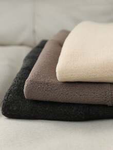 1pc Kids' Knitted Leggings, Warm Thermal Lined For Autumn/Winter, Colorful Striped Hem, Cute & Comfortable, Ideal For Daily Wear - Multicolor - View 7