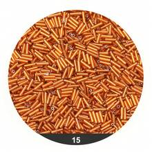 30gram Approx.900pcs Glass Bugle Beads,10 Colors Bugle Beads 1.8x6.8mm Glass Tube Beads Transparent Tube Seed Beads Bugle Spacer Beads For Earring Bracelet Necklace Jewelry DIY Craft Making - 1.8x6.8 Glass Tube Beads 30g-900pcs - View 26