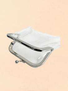 Small Transparent Travel Storage Bag, Portable Mini Lipstick And Makeup Pouch, Accessory And Miscellaneous Storage Bag, Earphone And Data Cable Organizer, Transparent Coin Purse, Card Holder Cosmetic Bag, Vacation Organizer, Large Capacity Makeup Organizer Makeup Case, For Lipstick, Brush, Skincare, Mobile Phone, Coin, Small Items, For Home, Gift, Vacation And Festival Halloween Christmas Multifunctional Use,Boho Vibes,For Holiday Beach, Bathroom Collection, Bedroom Collection, Large Capacity