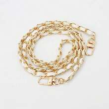 4 chiếc dây xích kim loại dài 47 inch dùng cho túi đeo chéo, có lớp lót bằng da. - Nhiều màu - Xem 10