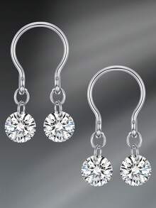 CIZME 2 Pcs/Set Sexy Stainless Steel Heart Star Adjustable Fake Nipple Rings Non-Piercing Nipple Rings Dangle Faux Nipple Rings Nipple Faux Nipple Rings Non Piercing Nipple Jewelry Faux Piercing Jewelry For Women For Daily Decoration - Fake Nipple Ring - View 16