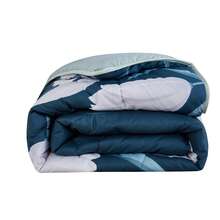 Edredón Nórdico Reversible Bicolor,100% Relleno de Fibra Siliconada,Duvet Microfibra,Tacto Suave y Confortable de Microfibra 300g/m²,Diseño Reversible con un Lado Liso y Otro Estampado,Disponible en 4 Medidas (Cama 90/105/135/150) - Color 1 - Ver 2