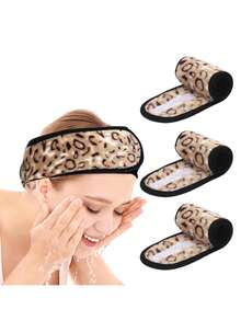 3Pcs Adjustable Women's Spa Facial Headband, Shower & Makeup Hair Tie Suitable For Washing Face, Soft Towel & Hair Styling Accessory Accessories,Skincare Headband,Beauty,Skin Care Products,Spa,Self Care,Skin Care Tools,Face Care,Esthetician Supplies,Skin,Face Wash,Facial - Multicolor - View 29