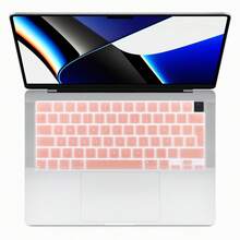 1 pieza Funda de teclado español colorida, compatible con Macbook Air 13.6", 15.3" M2 M3 M4 A2681 A2941 A3113, Pro 14", 16" M1 M2 M3 M4 A3403 A2991 A2485 A2442, modelos 2021-2025, protector de teclado de silicona para trabajo, estudio, juegos, hogar, adecuado como regalo - Diseño ISO (versión UE) - Ver 18