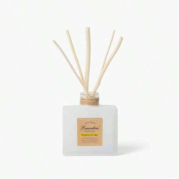 Laundrin Botanical Room Diffuser, Bergamot & Cedarwood Scent, 1 Count, 2.7 Fl Oz