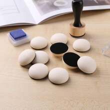 Mini Ink Blending Tool,With Foams Replacement Refill Foam Tool For Foams Scrapbooking Painting Drawing Art Supplies Handle Ink Tools Embossing Stencils - Black - View 3