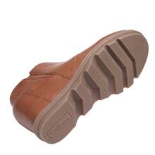 Athlefit Women' S Wedge Booties With Heel Hidden Wedge Boots Ankle Boots Fashionable Casual Work Shoes - Nâu2 - Xem 5