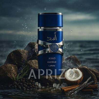 Lattafa Asad Zanzibar 100ml Eau De Parfum For Men