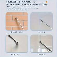 45inch Heavy Duty Telescopic Hammer For Home Inspection And Self-Defense - Stainless Steel Material, Adjustable Length, Comfortable Grip, Blue - 1件藍色 - 查看 6