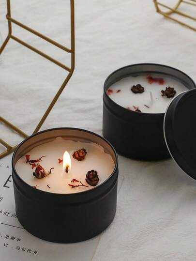 High-Quality Iron Tin, Soy Wax Scented Candle And Decorations, Suitable As Fun, Unique, Personalized And Innovative Gifts For Women And Friends, Also Can Be Used For Room Decoration, Mother's Day Gifts And Weddings