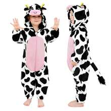 LONTAKIDS Unisex Baby Cow Jumpsuit Toddler Boys Girls Hooded Romper Kid Halloween Christmas Birthday Gifts - COW - 查看 1