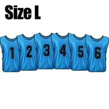 6Pcs Scrimmage Team Vests Training Sports Jerseys -Digital Number Design,Premium Athletic Training Jersey - Team Uniform For Group Confrontation,Soccer Bibs, Scrimmage Training Vest,Team Practice Soccer Vests For Basketball, Football, Baseball - Durable, Lightweight, Quick-Dry Training Bibs For Sports Teams And Clubs Team Building And Promotion Activities,Basketball/Football Training Jersey Numbered Vest - Multicolor - View 18