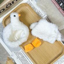 This Is A 17cm Clothes, Two Pieces Garment With Droplet-Eared Rabbit Clothes, For Labubu A Headgear And A Strappy Vest, Little Animals , Cute And Adorable,A Good Gift