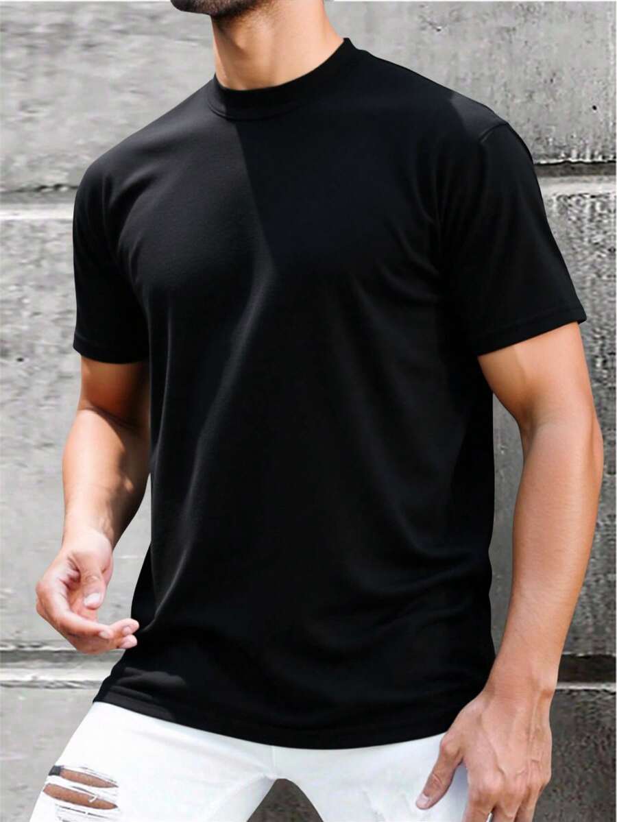 Playera Cuello Redondo Unitalla Ken - Negro - Ver 1