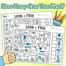 Look, Find, Discover: A Fun-Filled Hidden Picture Adventure Book, Containing Various Items, Letters And Shapes, Aimed At Enhancing Children's Observation, Concentration And Edutainment Abilities. - Alphabet Book 03 - View 5