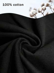 Women's Funny "Don't Worry Be Furry" T-Shirt - Soft Lightweight Top With Rainbow Fox Graphic & Letters, Casual Everyday & Party Shirt For Women, Machine Washable Everyday Tee, Relaxed Style, Whimsical Print, Comfortable Fit, Statement Apparel, Funloving Women - màu đen - Xem 4