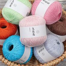 65g High Quality Lace Yarn, Over 50 Colors, Smooth & Lustrous Linen Thread, Suitable For Handmade DIY Knitting & Crocheting, Ideal For Sweaters, Scarves, Shawls, Socks, Hats, Gloves, Suitable For Spring, Summer, Autumn, Winter, Unisex, Holiday Gift - Multicolor - View 7