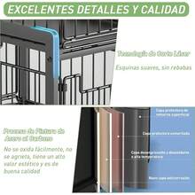 Organizador de Fregadero De , Organizador de Debajo del Fregadero Ajustable, Estante Almacenamiento Bajo el Fregadero Acero Inoxidable, Ideal Para Fregaderos, Armarios, Cocinas o Baños - Negro - Ver 12