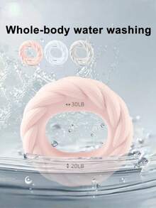 1-częściowy ergonomiczny silikonowy pierścień treningowy z uchwytem – miękki, antypoślizgowy i odporny na zużycie, wzmacniający dłonie dla mężczyzn i kobiet | Kompaktowy przyrząd do ćwiczeń palców kulkowych z teksturowaną powierzchnią do efektywnego treningu siły przedramion i chwytu | Przenośny przyrząd do ćwiczeń chwytu do domowej siłowni i ćwiczeń siłowych