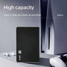 4TB Portable External Hard Drive, High-Capacity And High-Speed External Portable Hard Drive, Suitable For All Types Of Laptops, Students, Professionals, Supporting File/Video/Music Storage Expansion Backup. - 4TB - View 5