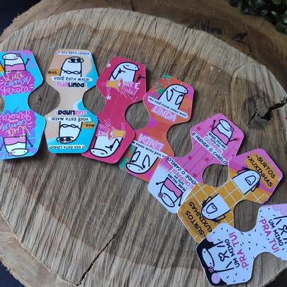 50 Tag para Xuxinha Flork Agradecimento ao cliente Cartão Personalizado Mimo para Você