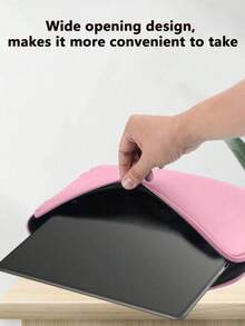 .Fashionable And Minimalist Laptop Sleeve, Suitable For Various Styles Of Laptops And Tablets In 11", 13", 14"/15", With A Minimalist Style Lining Protection.Laptop Bag For Women Mac Book Case College Essentials Back To School Autumn University Essentials Mac Book Case