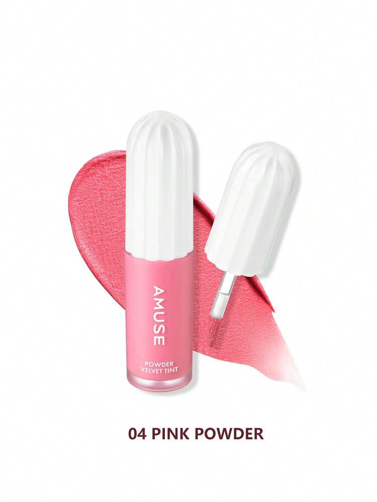 AMUSE Velvet Matte Lip Tint 04, Velvet Matte Texture, Conceals Lip