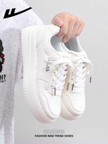 1 双 WARRIOR 女式系带设计运动鞋，低帮休闲鞋，户外平底鞋，透气夏季滑板鞋，百搭运动鞋，时尚舒适帆布运动鞋，厚底帆布运动鞋，街头风格运动鞋，软底低帮运动鞋