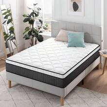 Colchón 90x190 – Altura 15 – Muelles Ensacados y Espuma Viscoelástica – Colchón de Alta Transpirabilidad – óptimo para un Sueño Reparador - Altura 25cm - Ver 2