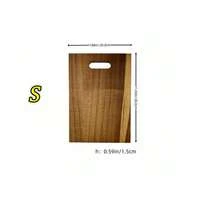 1 Peça Tábua de Corte de Jacarandá Grossa e Durável - Tábua de Corte Multiuso de Dois Lados para Carne, Peixe, Queijo, Pão, Sobremesas, Frutas e Vegetais - Bandeja de Cozinha Antiderrapante e Resistente à Água, Travessa para Servir Alimentos com Alça de Fácil Preensão, Melhor Presente de Cozinha