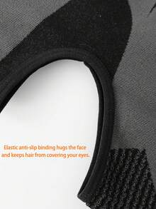 UHAUHA 1pc Sports Style Motorcycle Face Mask, Bicolor Mecha Pattern Helmet, Windproof & Warm, Unisex Multifunctional Neck Gaiter, Breathable Moisture-Wicking Soft Sun Protection Windproof Dust Outdoor Cycling Balaclava - Multicolor - View 8