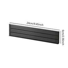 1 pieza Soporte magnético para toallas/paños de cocina montado en el lateral del refrigerador, rotatorio y plegable, con múltiples barras de almacenamiento - Multicolor - Ver 8