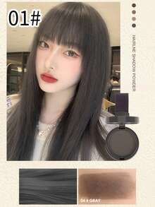 MAYCHEER Hairline Powder - Instant Coverage, Natural Finish - For Fine Hair And Root Touch-Ups - Includes Sponge Applicator, Portable Size - 彩色 - 查看 11