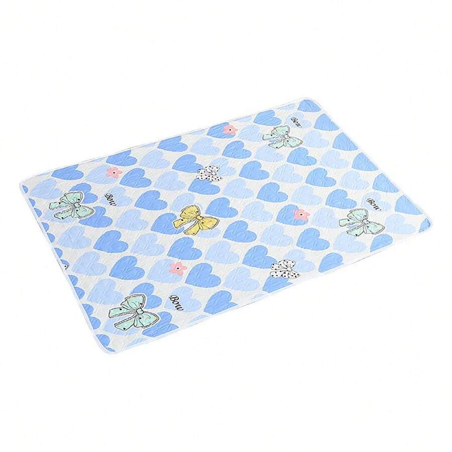 Almohadilla de Cama de Enfermería Impermeable y Lavable para Ancianos Adecuada para Uso Nocturno y Cuidado Menstrual con Costura de Ultrasonido - FE97C0 - Ver 1