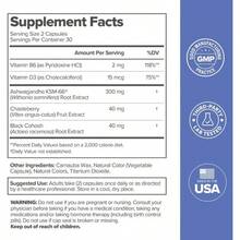 MENO Vitamins For Menopause – Hormone-Free With Black Cohosh & Ashwagandha KSM-66 – Relieve Hot Flashes, Night Sweats & Mood Swings – 30 Servings - Gói 3 - Xem 8
