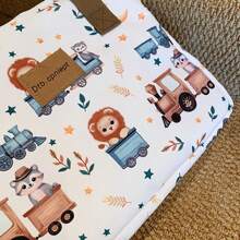 Cute Cartoon Handbag Maternity Bag, Small Square Mommy Bag, Shoulder Crossbody Diaper Bag, Lunch Bag - Multicolor - View 13