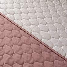 DECO HOGAR Super Soft Lightweight Double-Sided Quilt With Ruffle, Various Models, Double And King Size, Viann. - Azalea - View 3