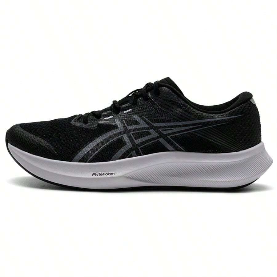 Asics Zapatillas de running HYPER SPEED 5, absorción de impactos ligera, zapatillas de entrenamiento de fitness para hombres, 1011C084-001 - Negro/Gris - Ver 1