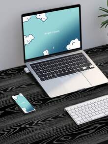 1 Roll Black Wood Grain Self-Adhesive Floor Sticker - Natural Waterproof Wood Grain Appearance, Peel And Stick Wallpaper - Suitable For Bathroom, Kitchen, Living Room, Bedroom - 30cm/40cm Width - Floor Tile Self-Adhesive Wallpaper - PVC Self-Adhesive Floor Sticker