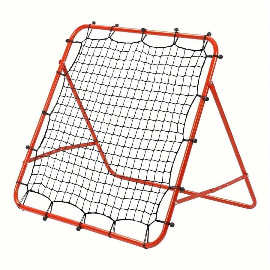 Shoze Football Rebounder Net Rebound Net Kickback Aid Target Goal Soccer Training Equipment Garden Outdoor - 紅色 - 查看 1