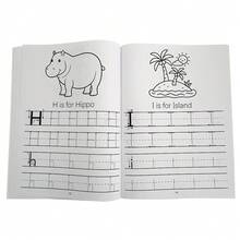 Lachilly Livro de Atividades de Alfabeto e Números para Crianças - Livro Educativo de Caligrafia com Letras e Números em Inglês - Material para Colorir e Escrita para o Jardim de Infância - Multicolorido - Ver 10