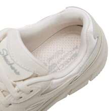 Skechers Giày thường ngày Modern D'LUX Series dành cho nữ, Giày nhẹ dành cho nữ khi đi du lịch và chơi thể thao cự ly ngắn, 158590-OFWT - sữa - Xem 6